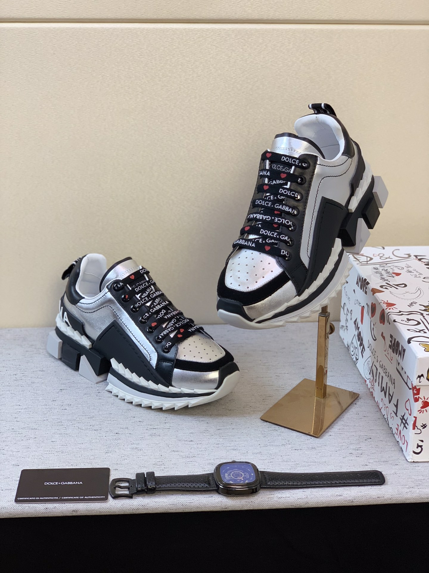 Dolce & Gabbana Low Tops Sneakers 34 - vstockx