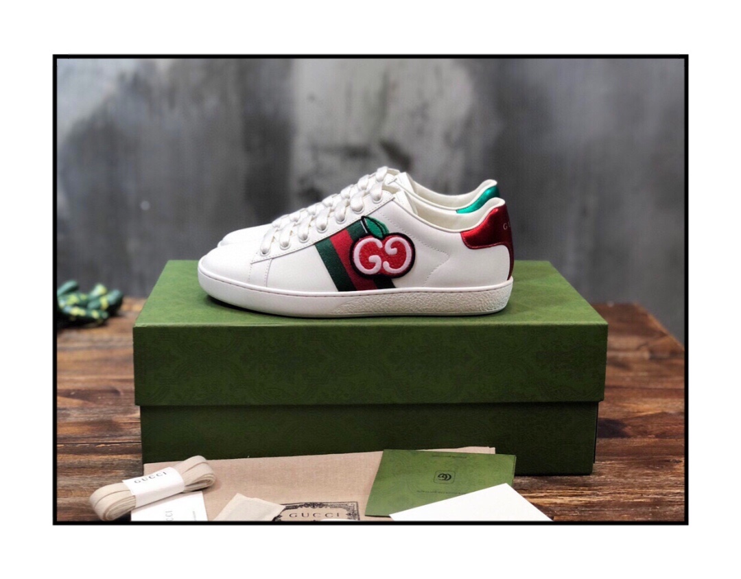 Gucci Ace GG Apple - vstockx