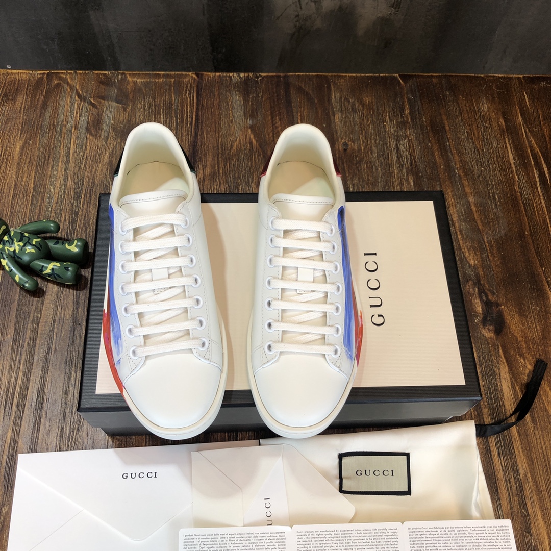Gucci Ace embroidered sneaker 46 - vstockx