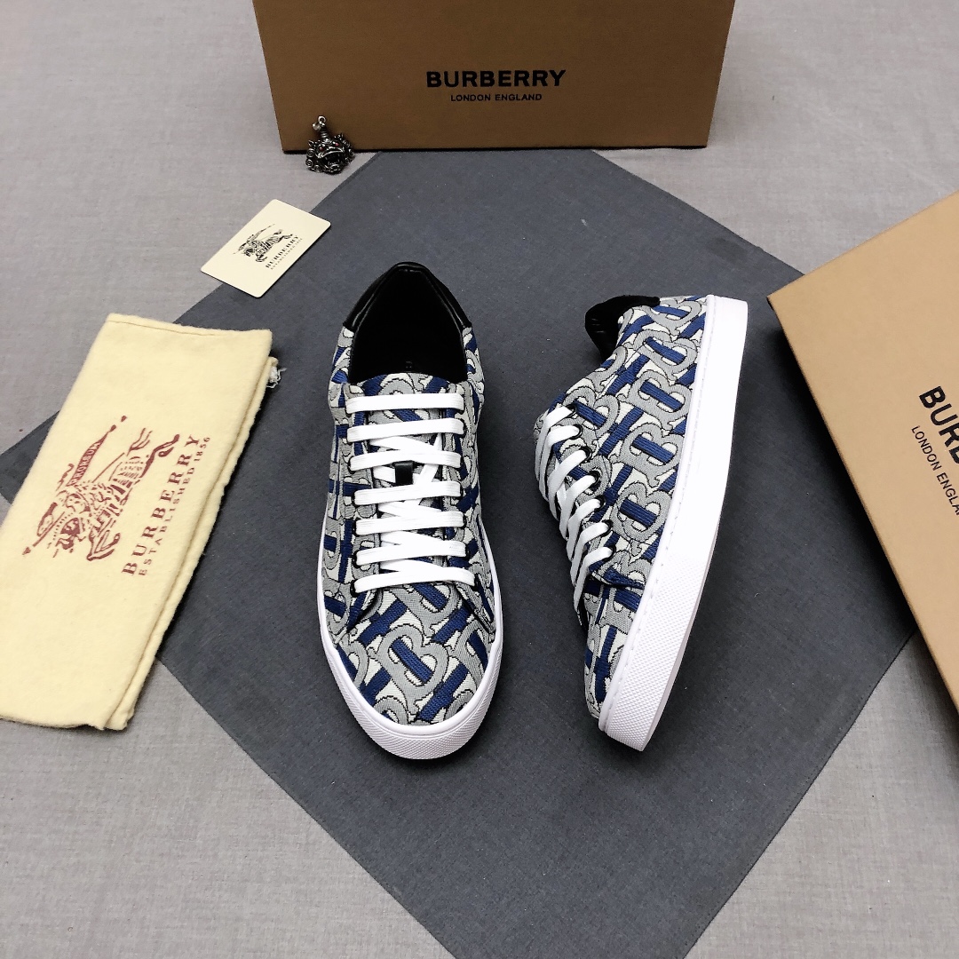 Burberry Perforated Check Sneaker 7 - vstockx