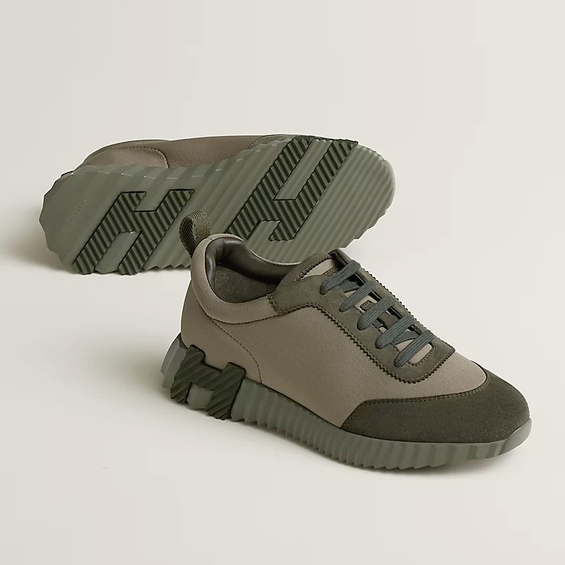 Hermes Bouncing sneaker Vert Toundra / Vert For��t - vstockx
