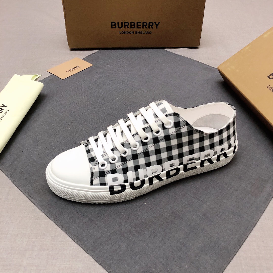 Burberry Perforated Check Sneaker 11 - vstockx