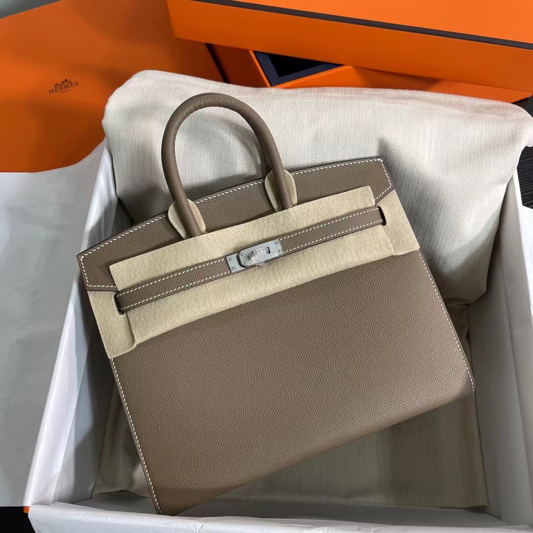 Handbags Hermes Birkin Sllier size:25 cm - vstockx