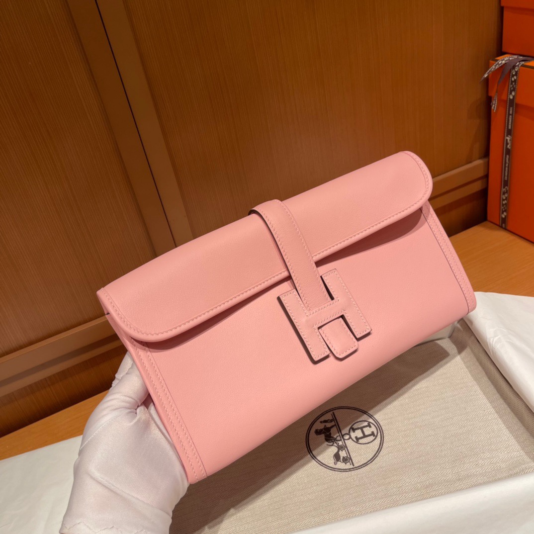 Handbags Hermes Jige Elan 29 Clutch size:18 cm - vstockx