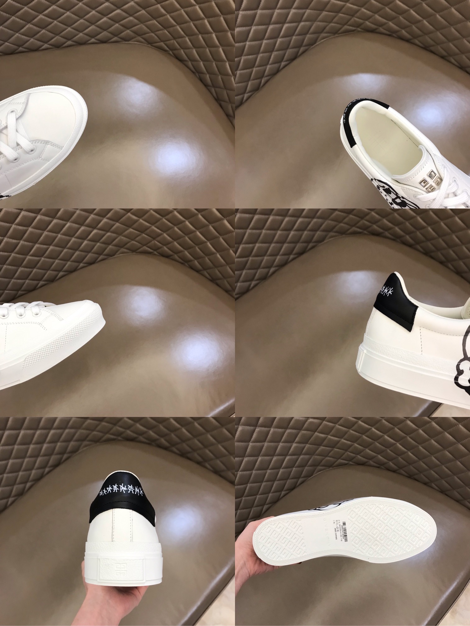 Givenchy Urban Street Logo-print Leather Sneakers 46 - vstockx