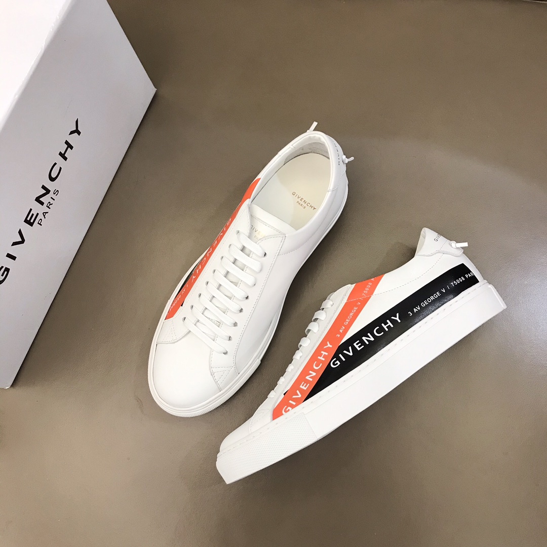 Givenchy Urban Street Logo-print Leather Sneakers 24 - vstockx