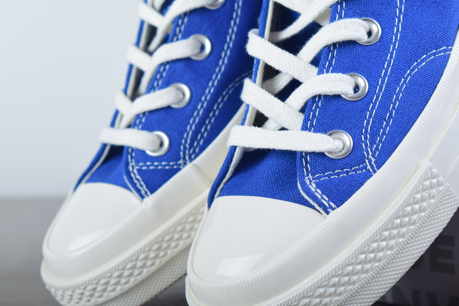 Converse Chuck Taylor All-Star 70s Hi Comme des Garcons PLAY Blue - vstockx