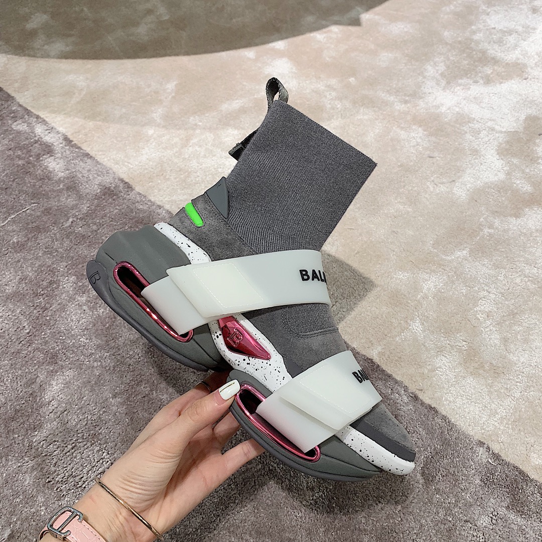Balmain B-Bold trainers 28 - vstockx
