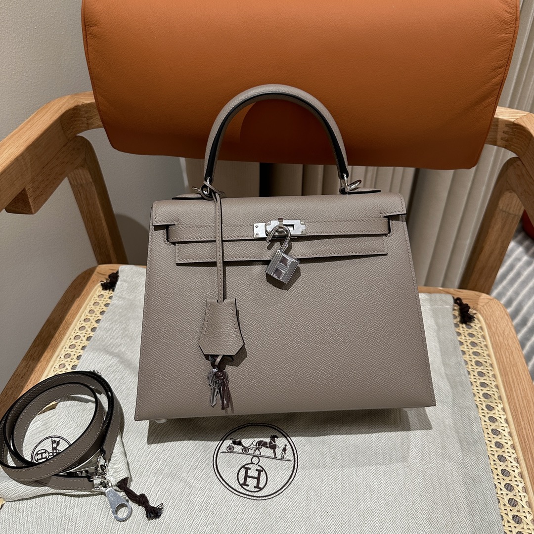 Handbags Hermes Kelly size:25 cm - vstockx