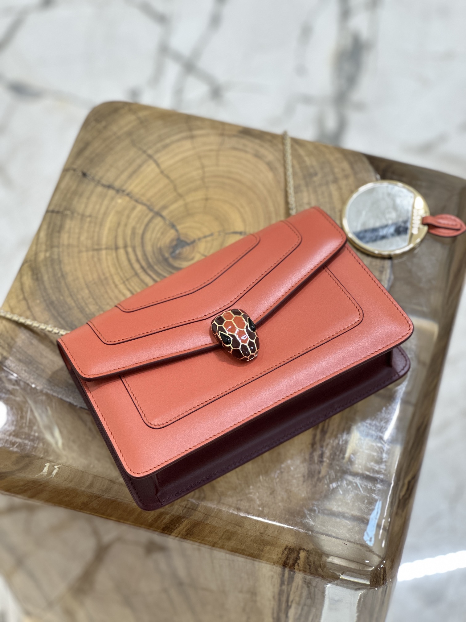 Handbags Bvlgari 38102 size:22*13*5.5 cm - vstockx