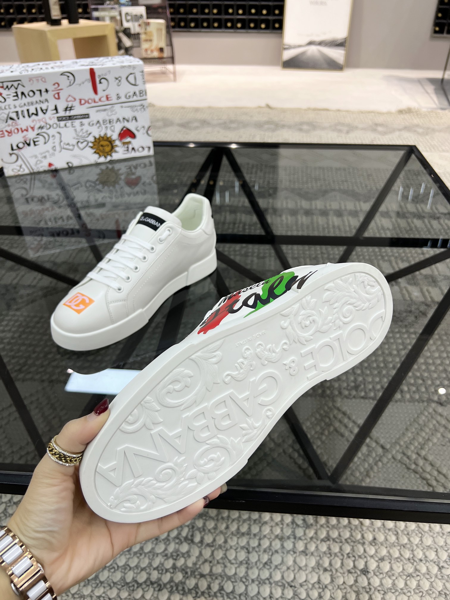 dolce & gabbana low tops sneakers 141 - vstockx