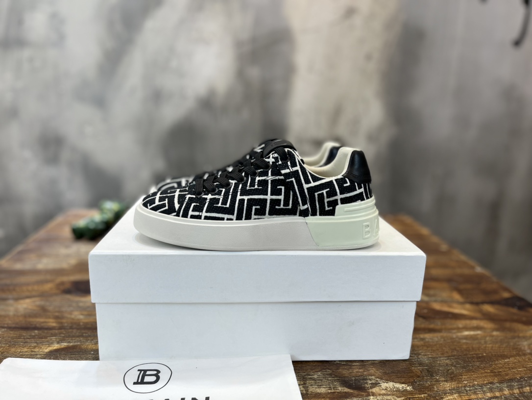 Balmain B-Court sneaker 46 - vstockx