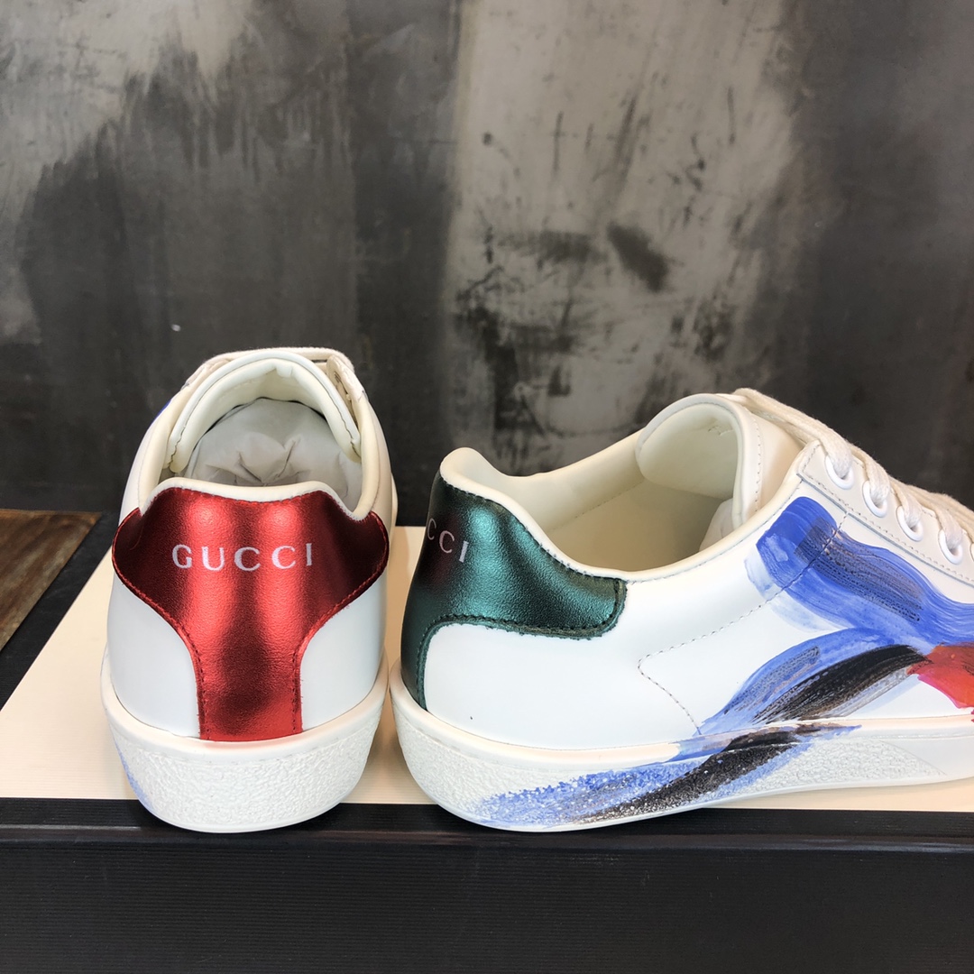 Gucci Ace embroidered sneaker 46 - vstockx
