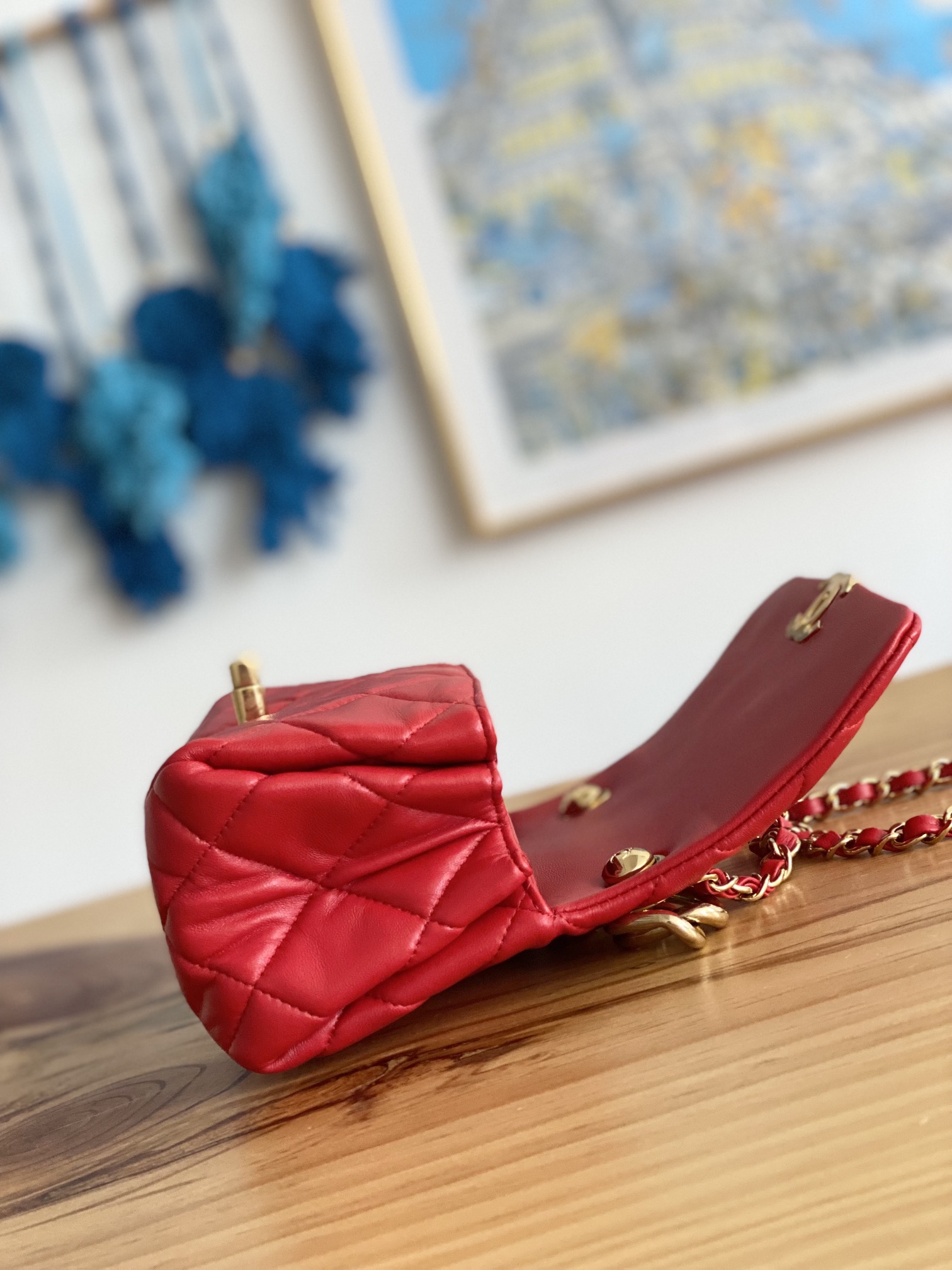 Handbag Chanel 3365 size 17X11.5X8.5 Cm - vstockx