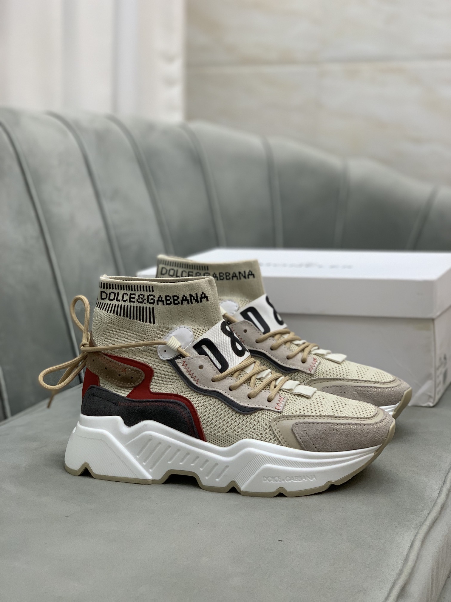 Dolce & Gabbana High-Tops chunky sneakers 6 - vstockx
