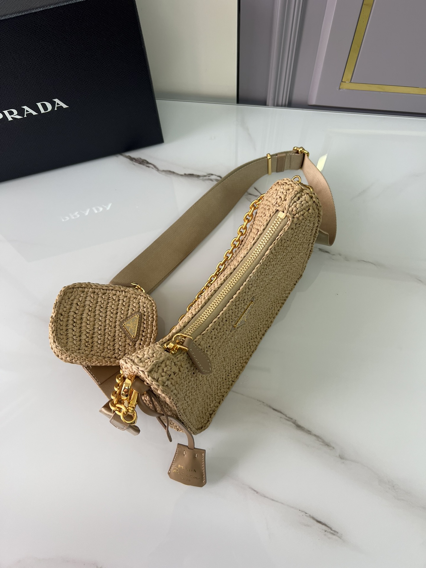 handbags prada 1BH204 23*16*7 - vstockx