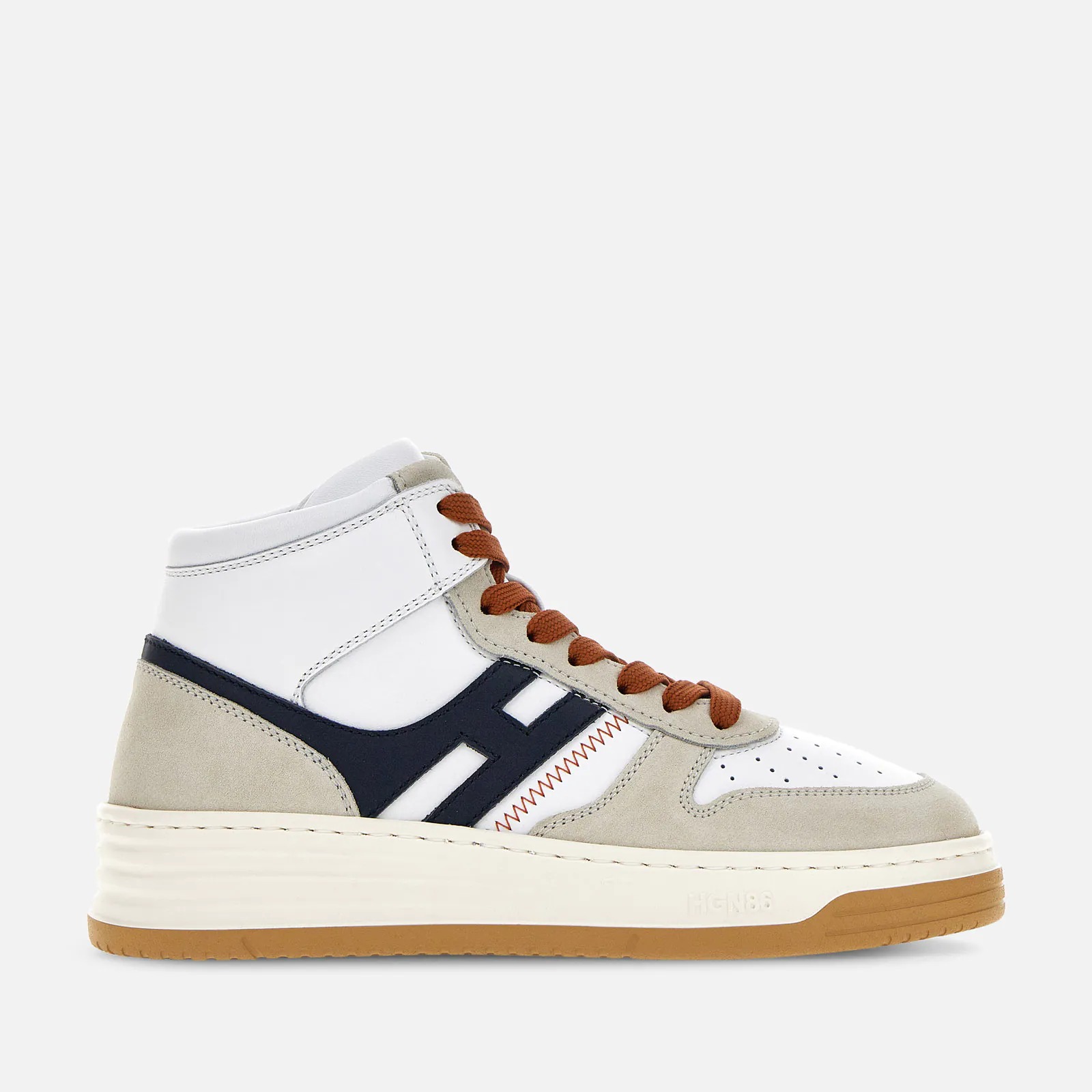 Hogan H630 High Top White Grey Blue - vstockx