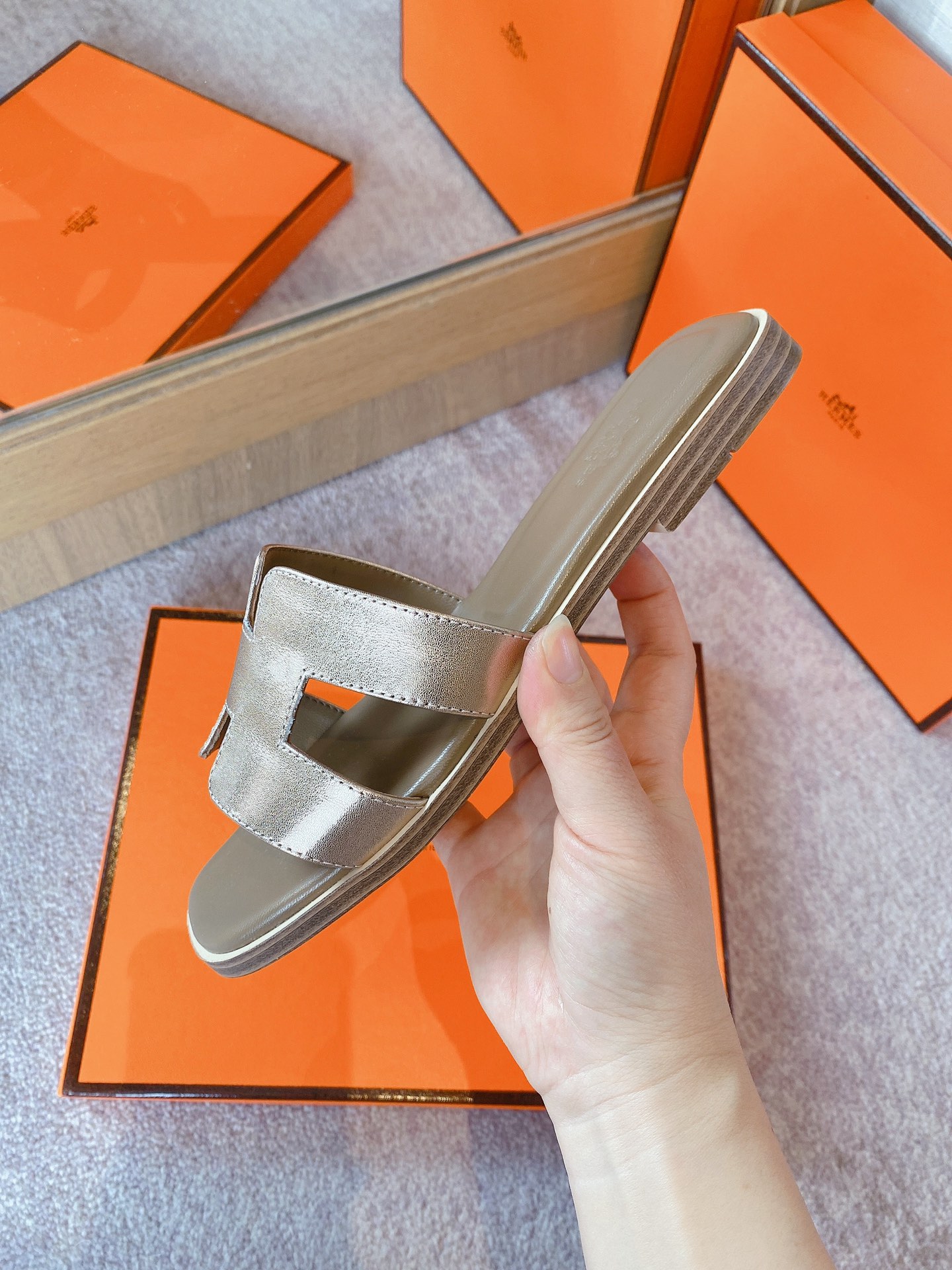 Hermes Sandals 75 - vstockx