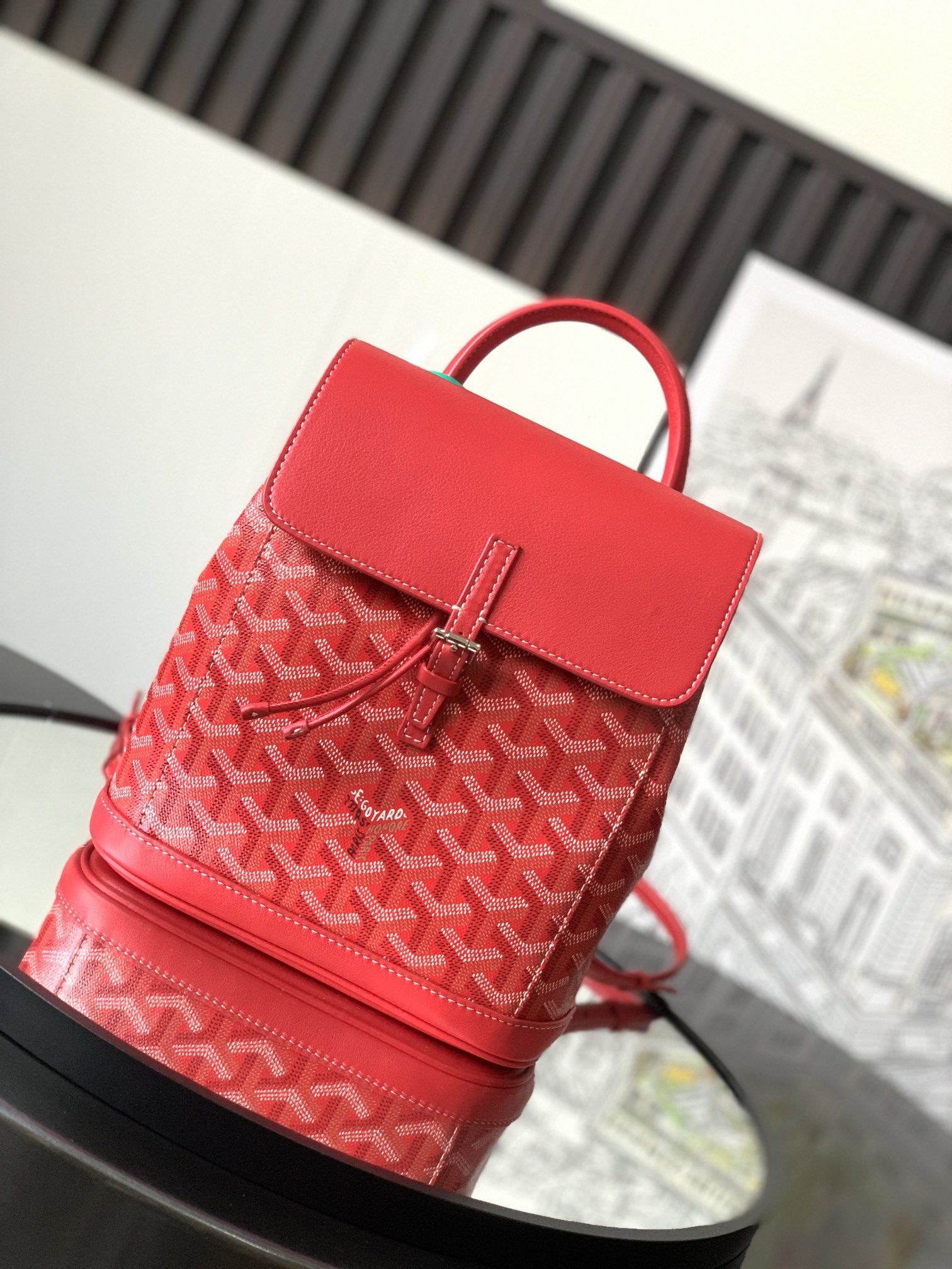 Handbags Goyard Alpin MAE020195 size:23*9.5*19 cm - vstockx