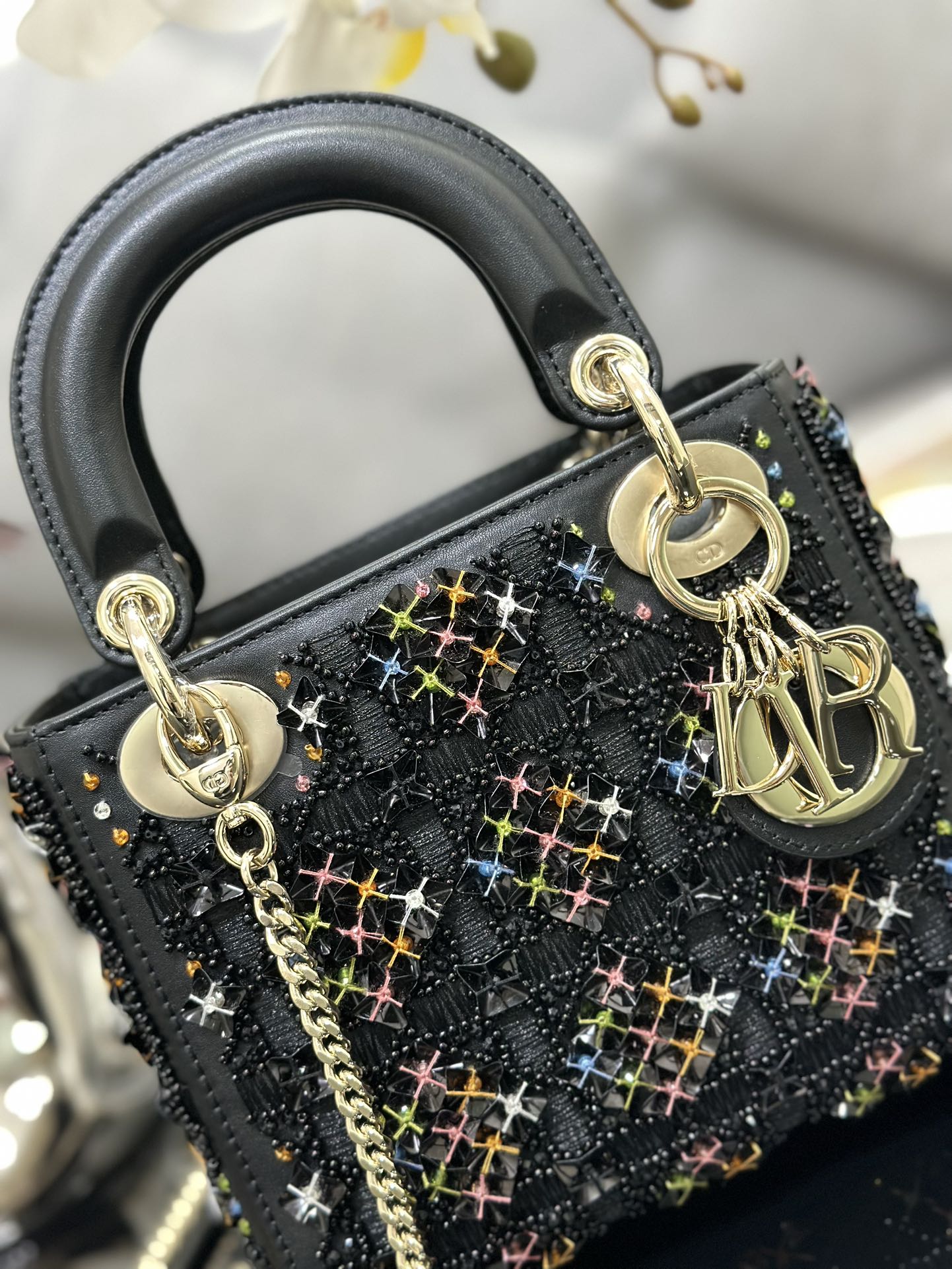 Handbags Lady Dior M0505 size:20*16.5*8 cm - vstockx