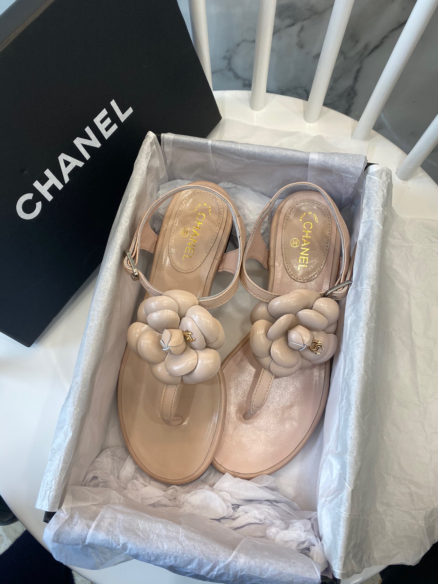 Chanel Slides 31 - vstockx