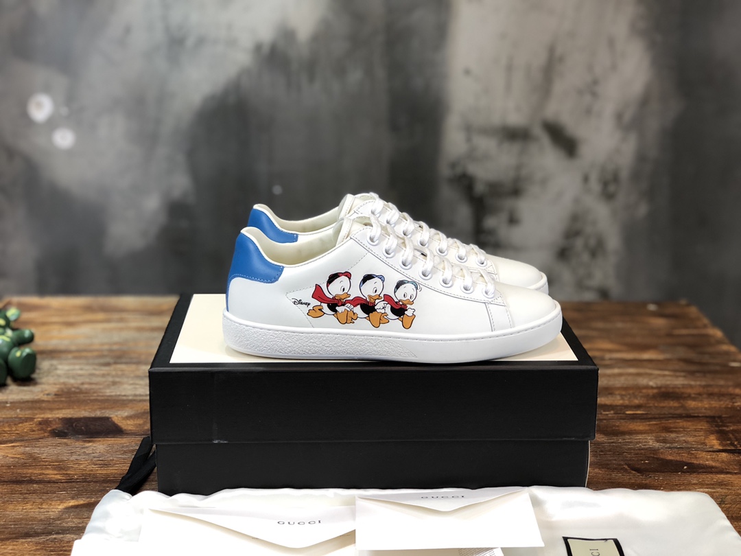 Gucci Ace x Disney Huey, Dewey, Louie - vstockx