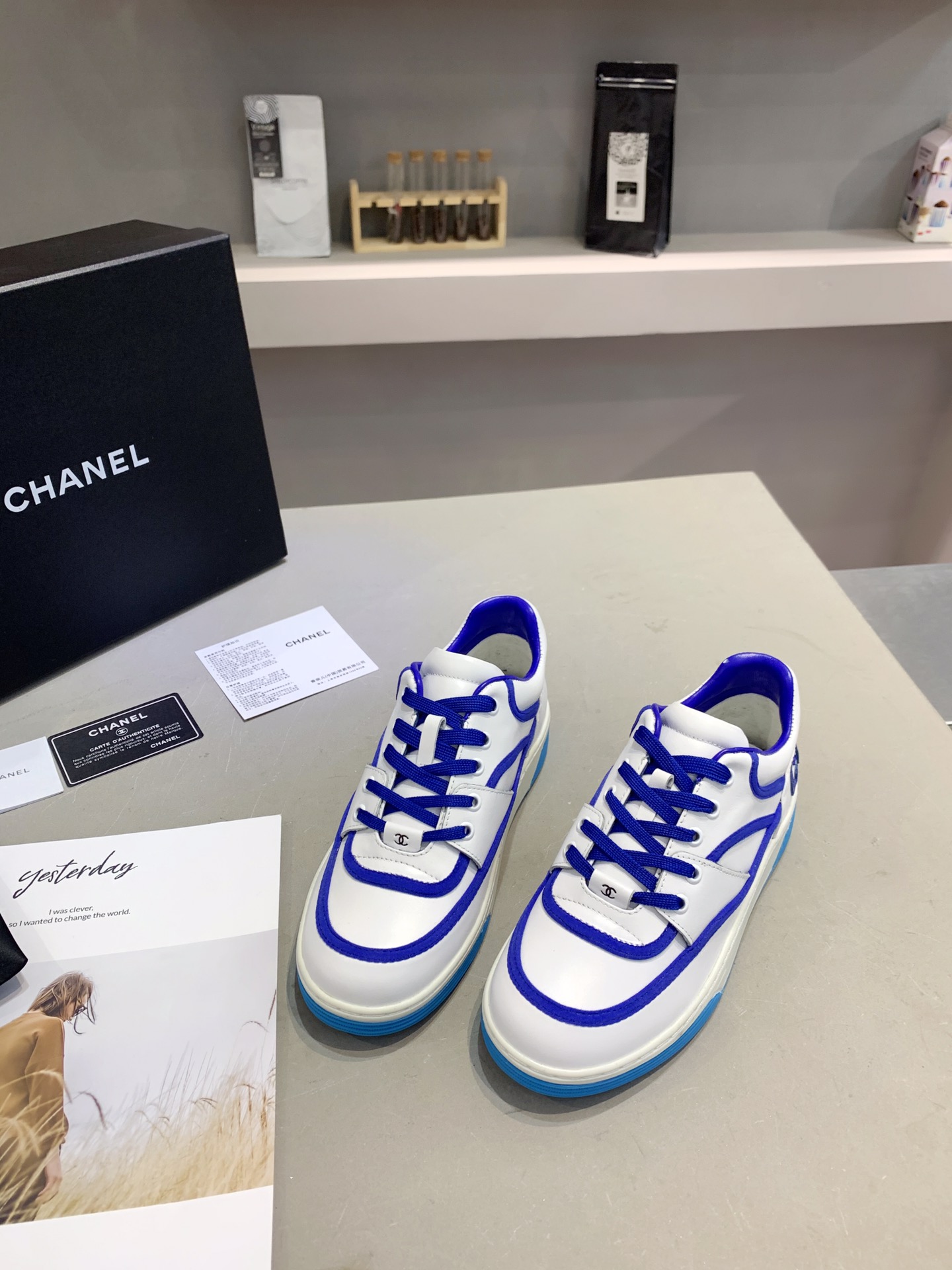 Chanel Low Top Sneaker 58 - vstockx