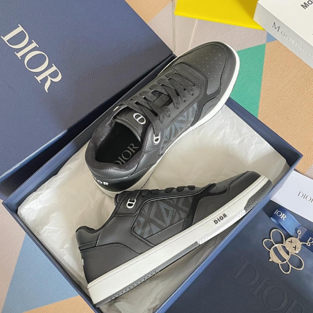 Dior B27 Low Black CD Diamond - vstockx