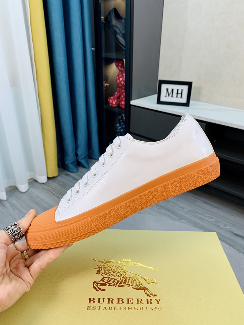 Burberry Perforated Check Sneaker 28 - vstockx