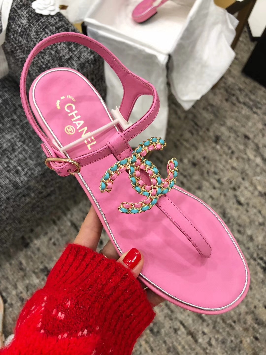 Chanel Slides 39 - vstockx