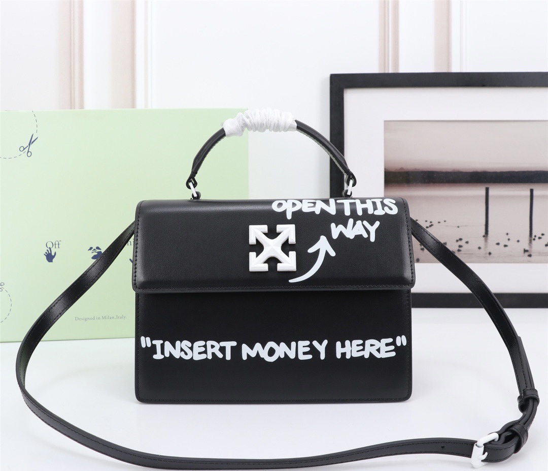 handbags OFF-White 585  6775980  size:25.5*18*11cm - vstockx