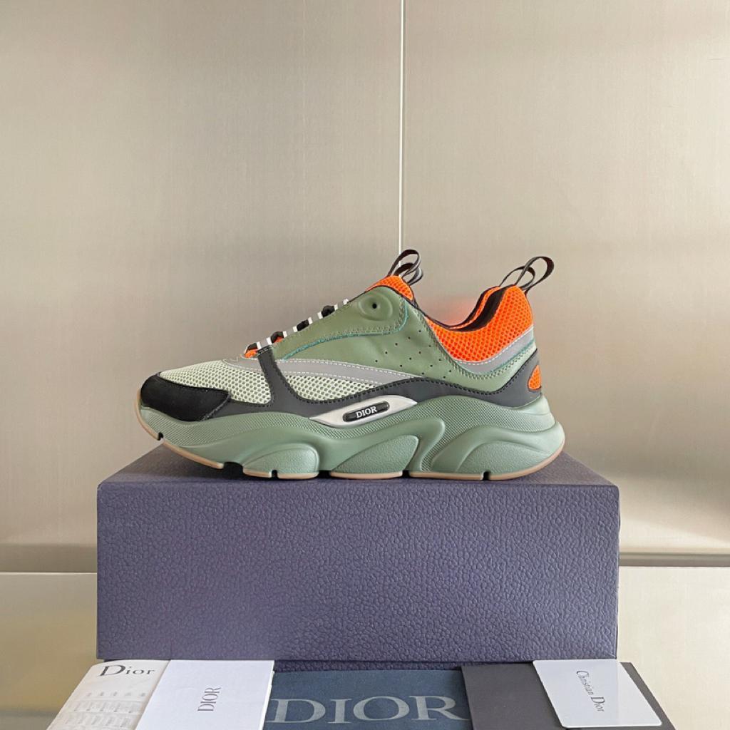Dior B22 Orange Olive Black - vstockx