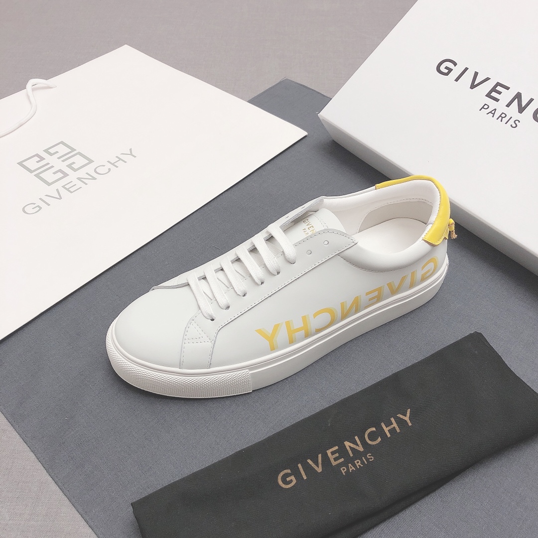 Givenchy Urban Street Logo-print Leather Sneakers 49 - vstockx