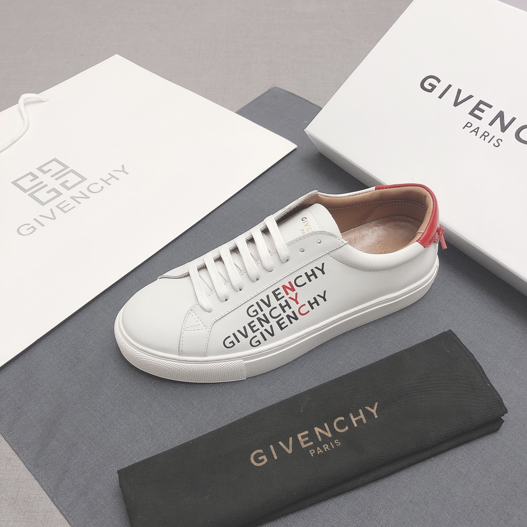 Givenchy Urban Street Logo-print Leather Sneakers 44 - vstockx