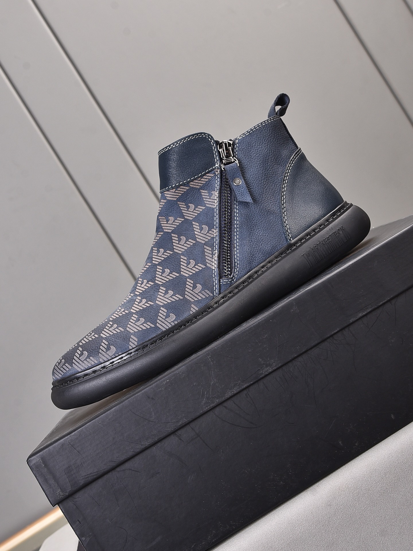 Armani High Top Sneaker 4 - vstockx