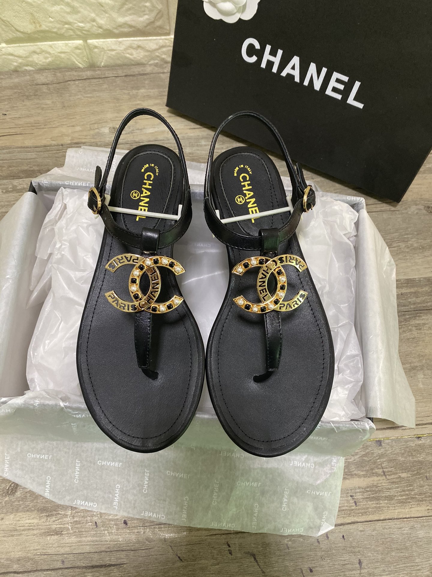 Chanel Slides 46 - vstockx
