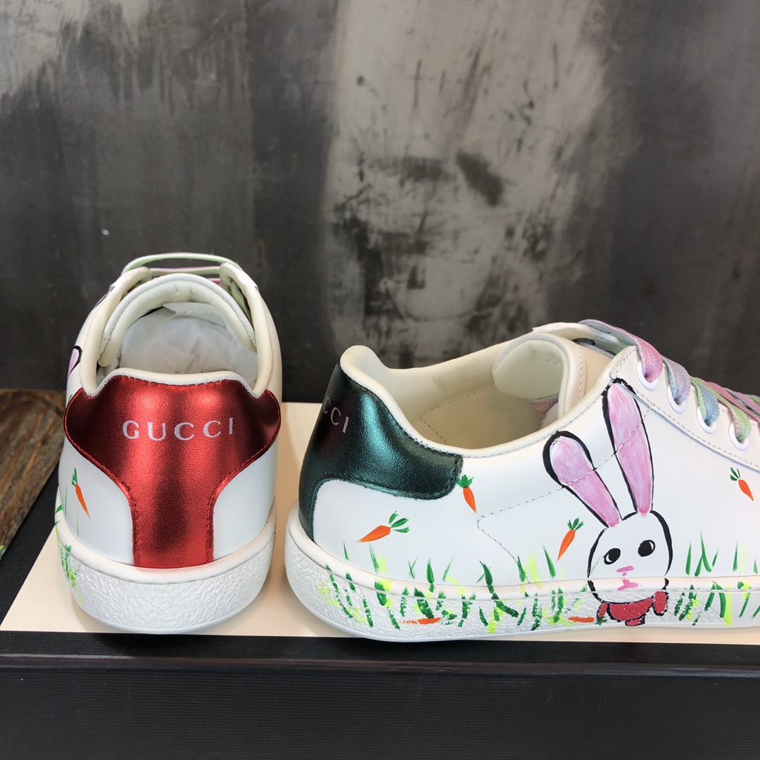 Gucci Ace embroidered sneaker 44 - vstockx