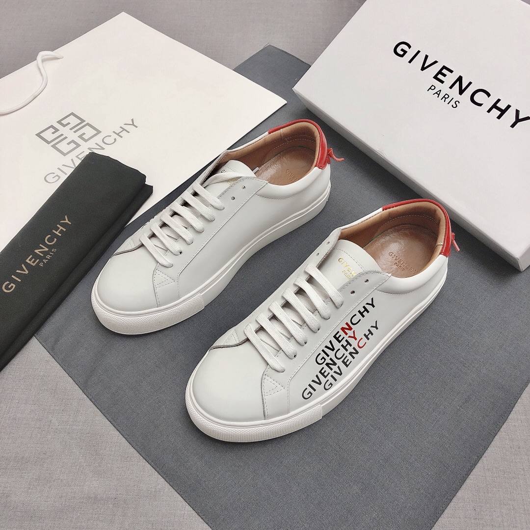 Givenchy Urban Street Logo-print Leather Sneakers 44 - vstockx