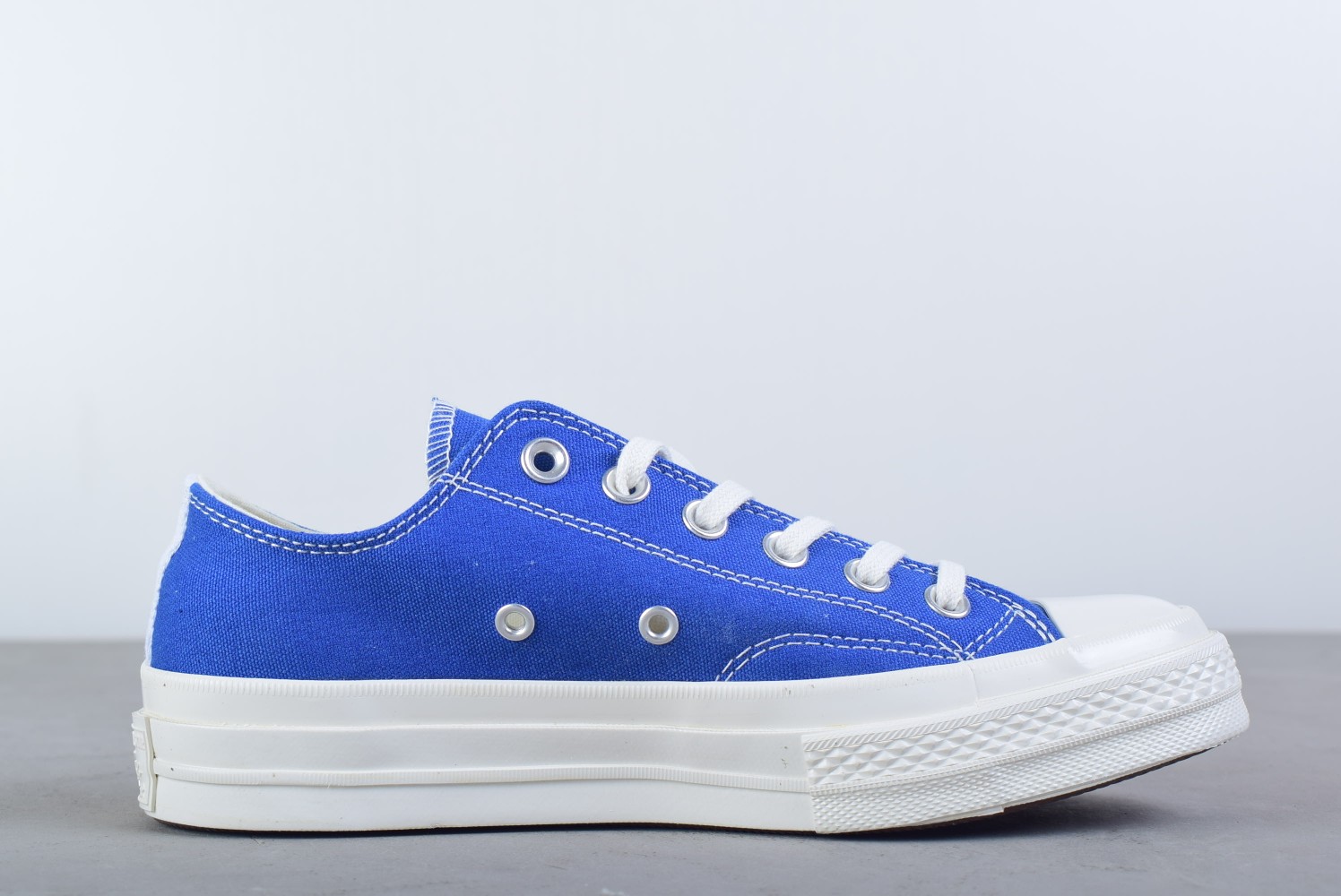 Converse Chuck Taylor All-Star 70s Ox Comme des Garcons PLAY Blue - vstockx