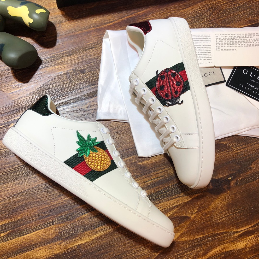 Gucci Ace embroidered sneaker 61 - vstockx