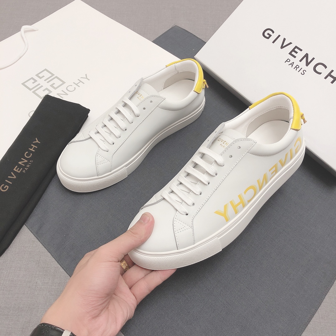 Givenchy Urban Street Logo-print Leather Sneakers 49 - vstockx