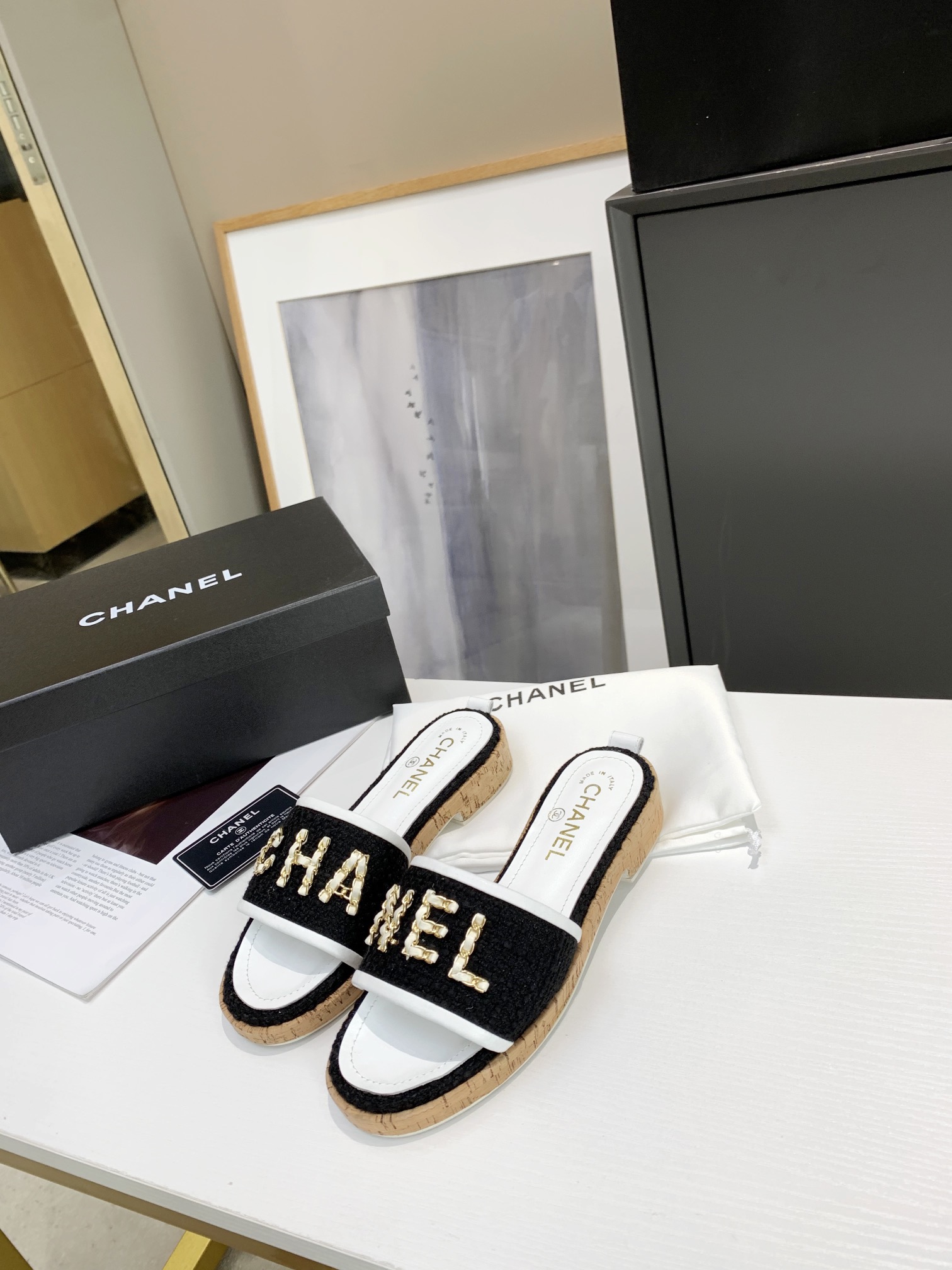 Chanel Slides 20 - vstockx