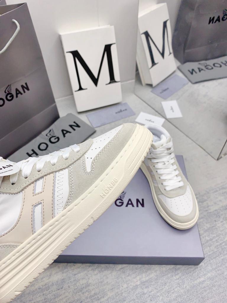 High Top Hogan H630 Silver Ivory - vstockx