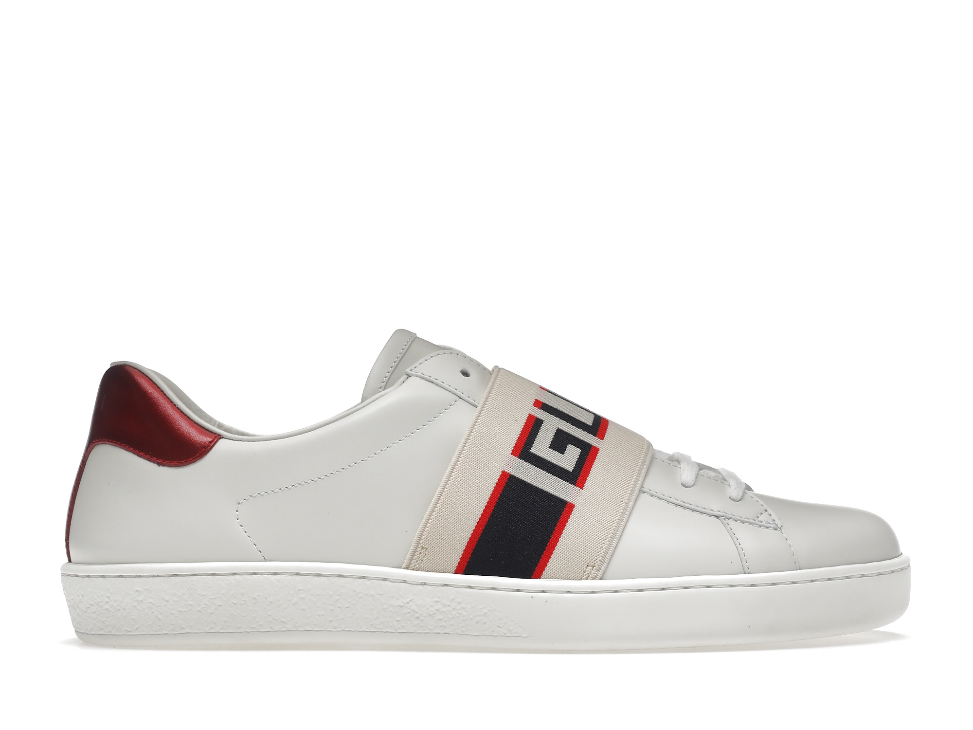 Gucci Ace Stripe Ivory - vstockx