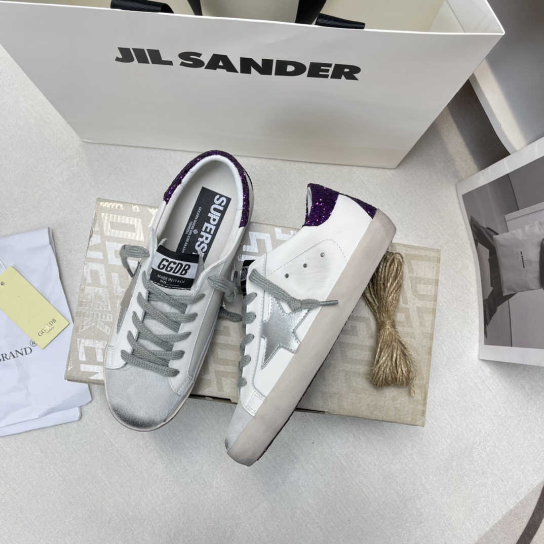 Golden Goose Superstar distressed-finish sneakers 20 - vstockx