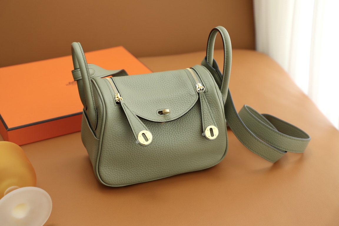 Handbags Hermes Lindy mini tc - vstockx