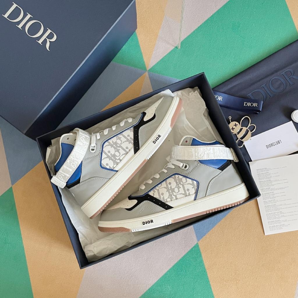 Dior B27 Mid-Top Oblique Galaxy - vstockx