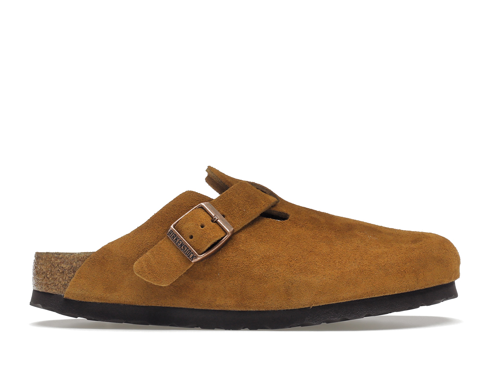 Birkenstock Boston Soft Footbed Suede Mink - vstockx