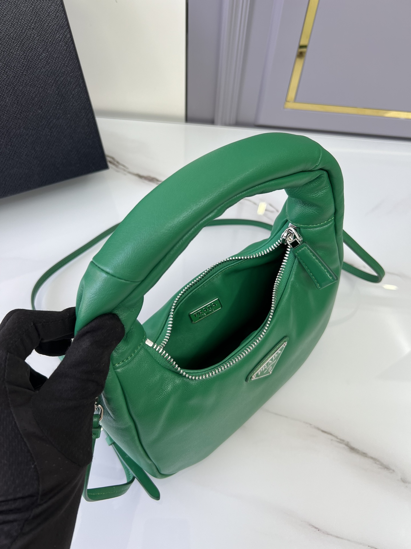 handbags prada 1BA384 21*12.5*6.5 - vstockx