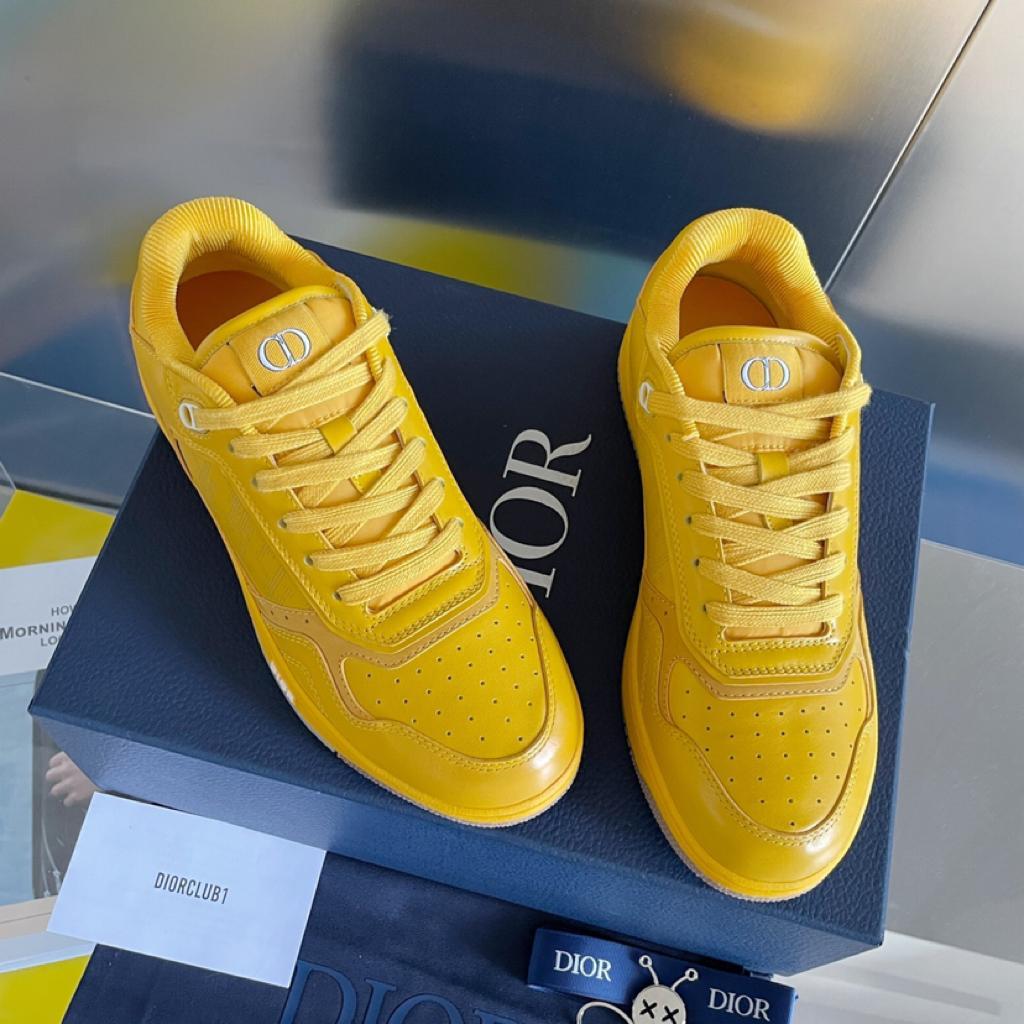 Dior B27 Low World Tour Yellow - vstockx
